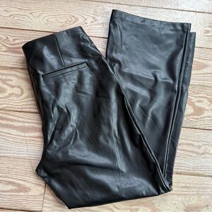 Abercrombie & Fitch vegan leather pants size 10